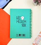 Hiç Mecaim Yok Tasarımlı Konuşan Ajanda 