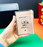 Küçük Bi Yıkıldım Tasarımlı PP Mini Çanta Defter Ve Kalem Set
