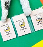 Küçük Bi Yıkıldım Tasarımlı PP Mini Çanta Defter Ve Kalem Set
