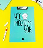 Hiç Mecalim Yok Tasarımlı Kırtasiye Seti