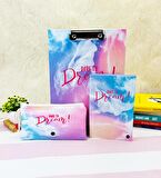 Dare To Dream Tasarımlı Kırtasiye Seti