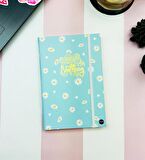 Regret Nothing Tasarımlı Lastikli Defter