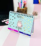 Yeşıyosun Bu Hayatı Tasarımlı Yeni Nesil Masa Üsü Planner 2 Sayfa Sticker