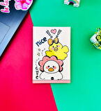 Nice Cute Tasarımlı Lastikli Defter