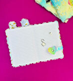Tavşan Peluş Kilit Kapak Defter