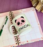 Pembe Panda Tasarımlı Kupa