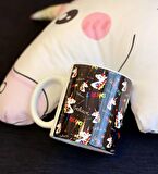 Unicorn Tasarımlı Kupa Ve Yastık Set