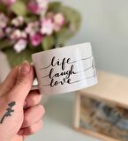 Life Loung Love Tasarımlı Kutulu Kupa