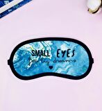 Small Eyes Tasarımlı Uyku Bandı