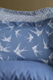 TEK KİŞİLİK BAMBU PIKE SET FREELY INDIGO - NEVRESIMLI PIKE TAKIMI