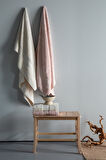 90x150 4LU HAVLU SETI LOTUS BLUSH-EKRU - BANYO SETİ