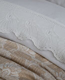ÇİFT KİŞİLİK YATAK ÖRTÜSÜ NEVRESİM SET MADRID BEIGE - YATAK ORTUSU