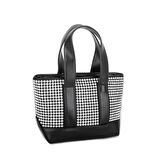 Nas Bag Kadın Çapraz ve El Çantası Black Silver Diamond Siyah Taşlı Çanta