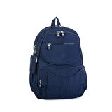 Nas Bag Unisex Zararlı Kimyasal İçermeyen Waterproof Sırt Çantası Lacivert