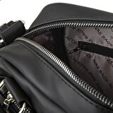 Nas Bag Kadın Çapraz Çanta Çok Gözlü Siyah  Dona