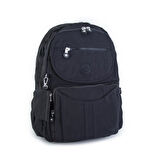 Nas Bag Unisex Zararlı Kimyasal İçermeyen Waterproof Sırt Çantası Siyah