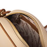 Nas Bag Kadın  Mini Çapraz Çanta Kum Taba Luna (21x16x8 cm)