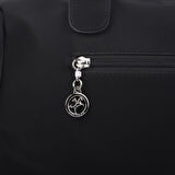 Nas Bag Kadın Büyük Boy Omuz Çantası Siyah Buzzy (en :37 ,boy :30 cm)