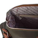 Nas Bag Kadın Büyük Boy Omuz Çantası Yeşil Taba  Buzzy (en :37 ,boy :30 cm)