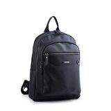 Nas Bag Unisex Büyük Boy Sırt Çantası Tablet Koruma Tasarımı Siyah Mercan 