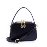 Nas Bag Kadın Mini El ve Çapraz Çanta Siyah  (en:20 boy :15)