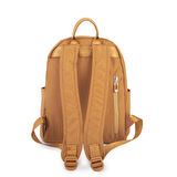 Nas Bag Kadın Çok Gözlü Hafif Su Geçirmez Unisex  (water proof) Çanta Hardal