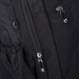 Nas Bag Unisex Büyük Boy Su Geçirmez (waterproof) Hafif Sırt Çantası Çok Gözlü Siyah 