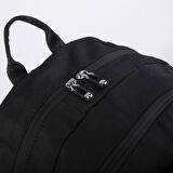 Nas Bag Unisex Büyük Boy Su Geçirmez (waterproof) Hafif Sırt Çantası Çok Gözlü Siyah 