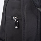 Nas Bag Unisex Büyük Boy Su Geçirmez (Waterproof)  Hafif Sırt Çantası Siyah