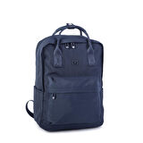 Nas Bag Unisex Sırt ve El Çantası Büyük Boy Su Geçirmez Sırt Çantası (29x40 cm ) Lacivert 