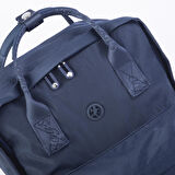 Nas Bag Unisex Sırt ve El Çantası Büyük Boy Su Geçirmez Sırt Çantası (29x40 cm ) Lacivert 