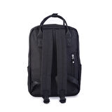 Nas Bag Unisex Sırt ve El Çantası Büyük Boy Su Geçirmez Sırt Çantası (29x40 cm ) Siyah 