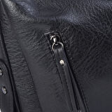 Nas Bag Çok Gözlü Kadın Omuz ve Çapraz Çanta (33x25 cm ) Siyah  Victoria