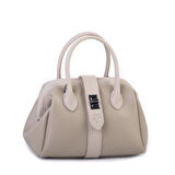  Nas Bag Kadın  Mini Boy Klipsli El ve Postacı Çantası Kum Golf  (20x13 cm)