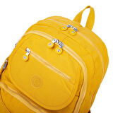 Nas Bag Unisex Büyük Boy  Zararlı Kimyasal İçermeyen Waterproof Sırt Çantası Sarı