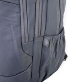  Nas Bag UNİSEX Büyük Boy Sırt Çantası Çok Gözlü Okul Çantası Gri