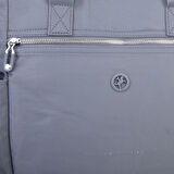 Nas Bag Kadın Spor Geniş Hacimli Hafif Omuz ve Çapraz Çanta Gri