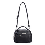 Nas Bag Kadın Çok Gözlü Mini El ve Çapraz Çanta Siyah  Lopez