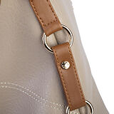  Nas Bag Kadın  Salaş Omuz Çantası Kum Taba Victoria