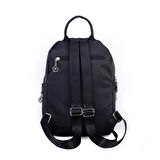 Nas Bag Kadın Çok Gözlü Sırt Çantası Siyah Buzzy