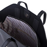  Nas Bag Kadın  Büyük Boy Omuz Çantası Çapraz Askılı Siyah Lopez