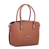 Nas Bag Kadın Mini El ve Çapraz Çanta Taba