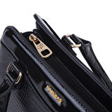 Nas Bag Şık  Kadın Midi El ve Omuz Çanrası Siyah Lazer