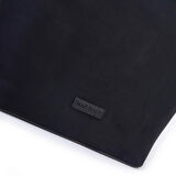  Nas Bag Hafif  Kadın  Büyük Boy Omuz Çantası Siyah  Süet