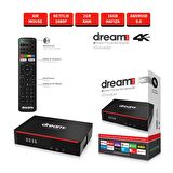 Dreamstar A5 Android Pro 4K Android  Uydu Alıcısı