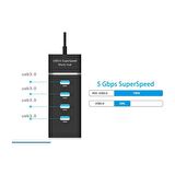 4 Port Girişli Hub USB 3.0 Çoğaltıcı Çoklayıcı