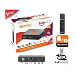 Hiremco Smile Settop Box Hybrid 4k Android Uydu Alıcısı