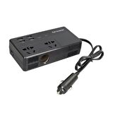 Powermaster CZ02/12V-24V 12-24 Volt 200 Watt 4 Usb + Type-C Girişli Araç Power İnverter