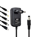 S-Link SLX-52A 5-9-12 Volt - 2 Amper Çok Uçlu Telefon Tablet PC Akü Akıllı Şarj Adaptörü