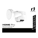 inverto Home Pro Quad (Dört Çıkışlı) 0.1dB Lnb Full Hd 4k Uyumlu